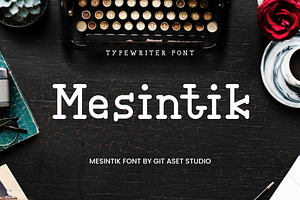 Mesintik Vintage Font