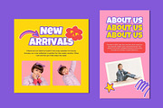 Sunny - Kids Fashion Socialmedia kit, a Social Media Template by Invisual Studio (Thumbnail 2 of 14)