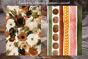 Painted Autumn Background & Textures, a Background Graphic by Essentially Nomadic (Thumbnail 3 of 10)