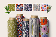 Flowers and Spots seamless pattern 2, a Pattern Graphic by AnnArt (Thumbnail 4 of 8)