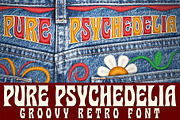 Pure Psychedelia Font, a Font by Mysterylab Designs (Thumbnail 3 of 9)