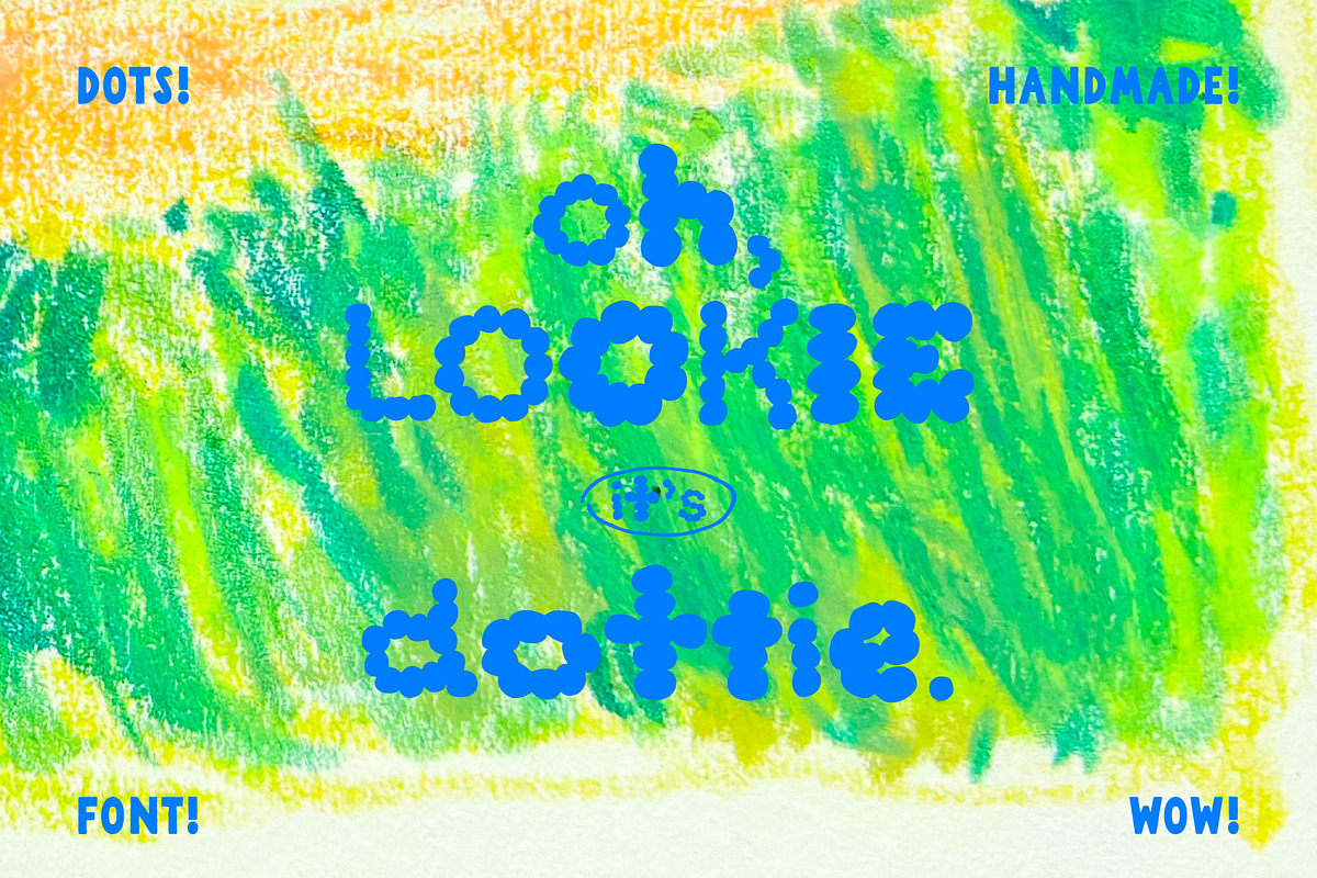 Dottie - A hand-lettered font, a Font by Studio Funshop by Kelli (Photo 7 of 11)