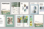 Portfolio Template, a Brochure Template by BrandPacks (Thumbnail 2 of 5)