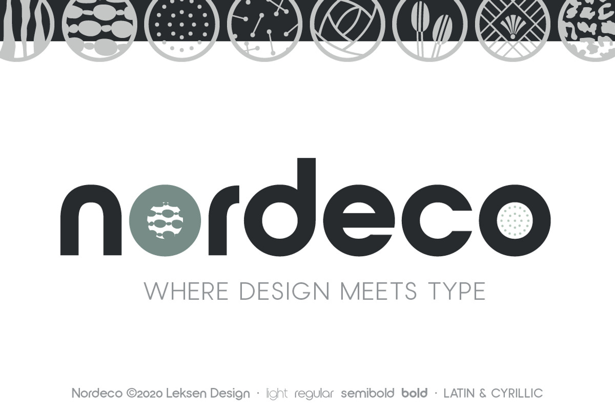 Nordeco Bold, a Sans Serif Font by Leksen Design (Photo 1 of 6)