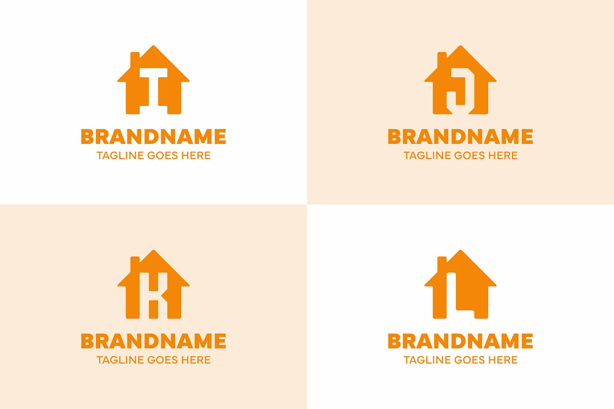 Letter I J K L Home Modern Logo Set, a Branding & Logo Template by Pray Art Design Studio (Photo 1 of 2)
