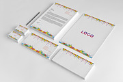 Paint Stationery, a Stationery Template by Sajida Salim (Thumbnail 2 of 2)