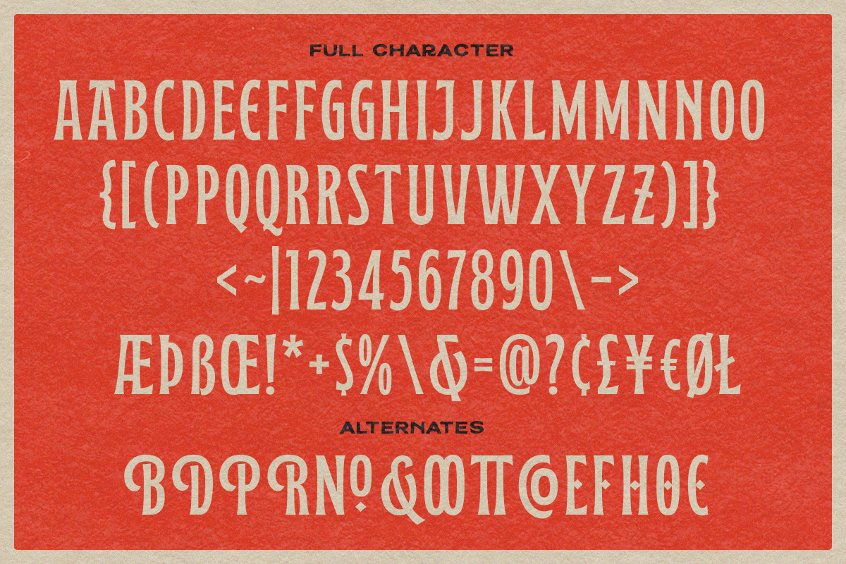 Garyford Vintage Display Font, a Serif Font by Martype Co (Photo 5 of 10)