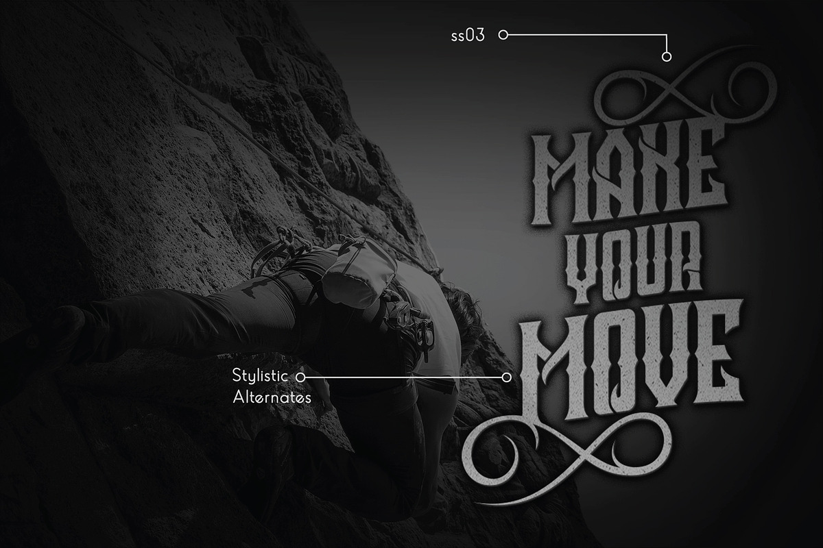 Crozzoe Decorative Typeface, a Serif Font by Vacatype Co. (Photo 3 of 5)