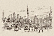 Dubai City Hand Drawn Vectors, a Decorative Illustration by Alara Studio (Thumbnail 6 of 9)