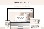 Shopify Theme White Aesthetic, a Shopify Template by Macarons and Mimosas (Thumbnail 6 of 11)