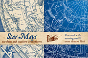 Constellations Vintage Illustrations, an Illustration by FourLeafLover (Thumbnail 1 of 5)
