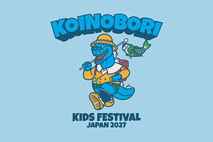Koinobori Logo Template
