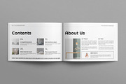 Catalog Brochure Template Landscape, a Brochure Template by E-Type (Thumbnail 2 of 7)