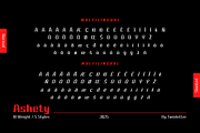 Ashety, a Sans Serif Font by twinstd (Thumbnail 12 of 14)