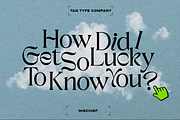 TAN - MISCHIEF, a Font by TanType (Thumbnail 11 of 11)