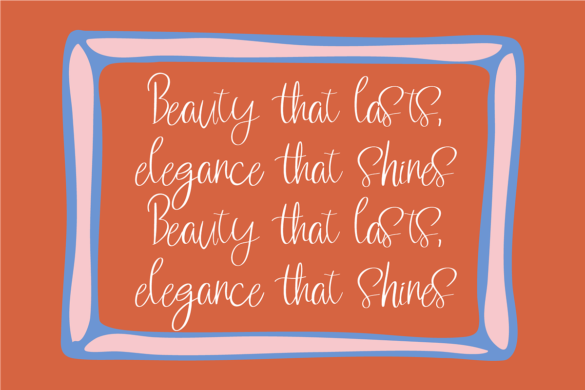 Valoria Script, a Script Font by Berdansabersama (Photo 3 of 9)