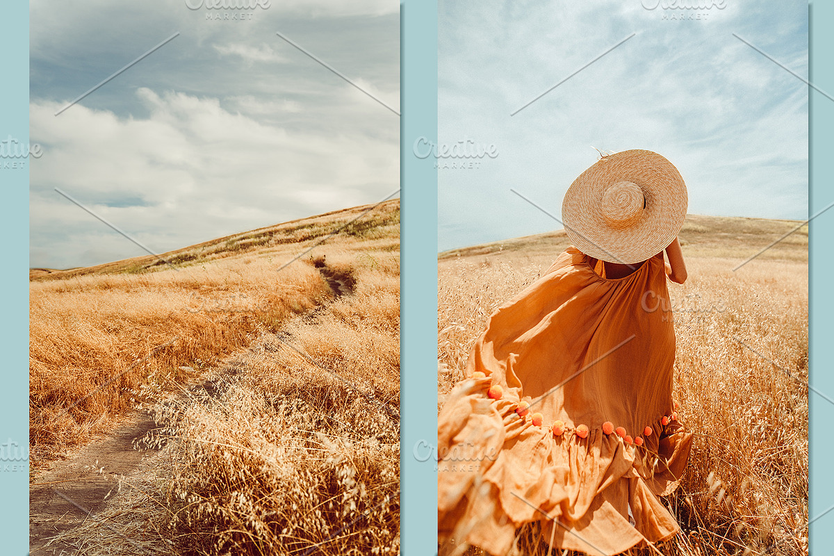 Golden Fields Lifestyle Stock Photo, a Beauty & Fashion Photo by Munopia (Photo 4 of 7)
