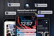 News App UI KIT, an UI Kit Template by Lumina_ui_ux202 (Thumbnail 1 of 6)