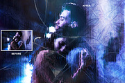 FRACTAL GLASS DISTORTION FX, an Action Add-On by Studio Retouch (Thumbnail 2 of 12)