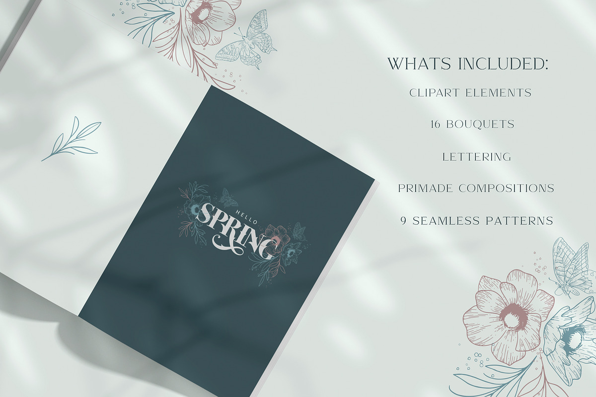 Spring Collection, a Background Graphic by Anna's Lettering (Photo 2 of 14)
