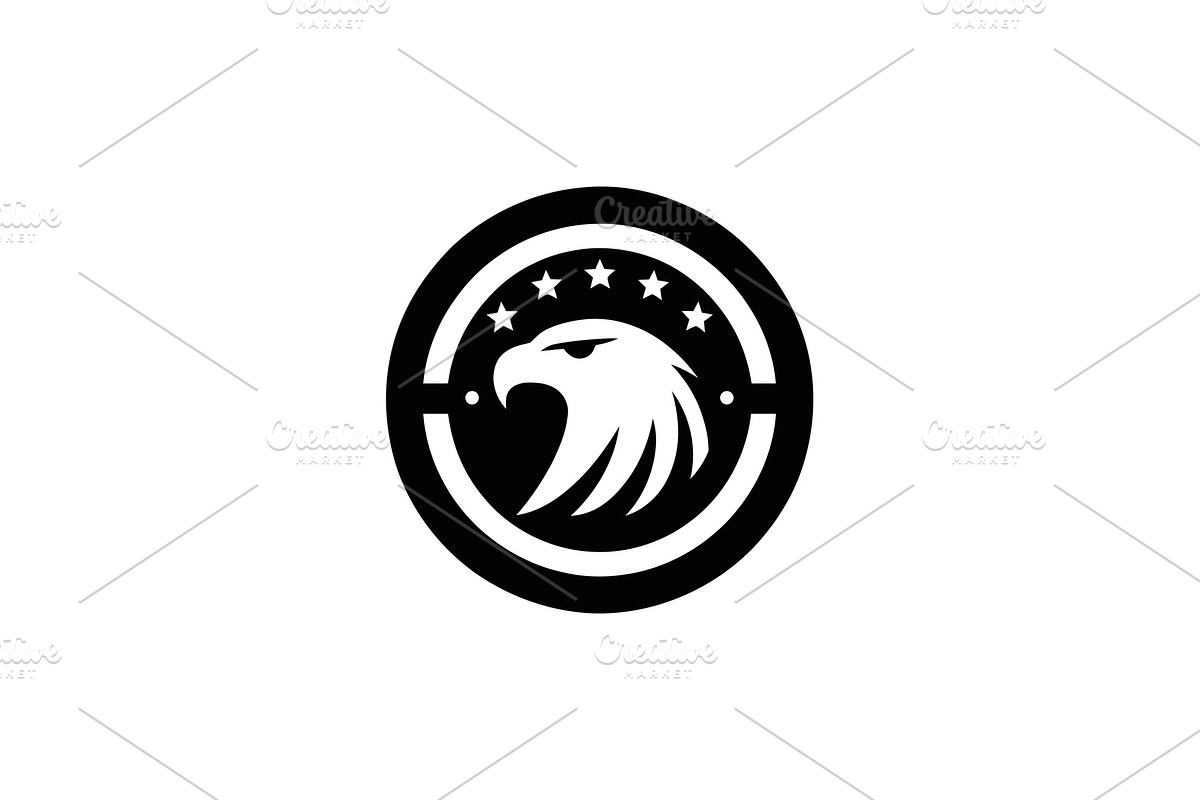 Eagle Badge Logo Pack, a Branding & Logo Template by Vectorium Studio (Photo 7 of 21)