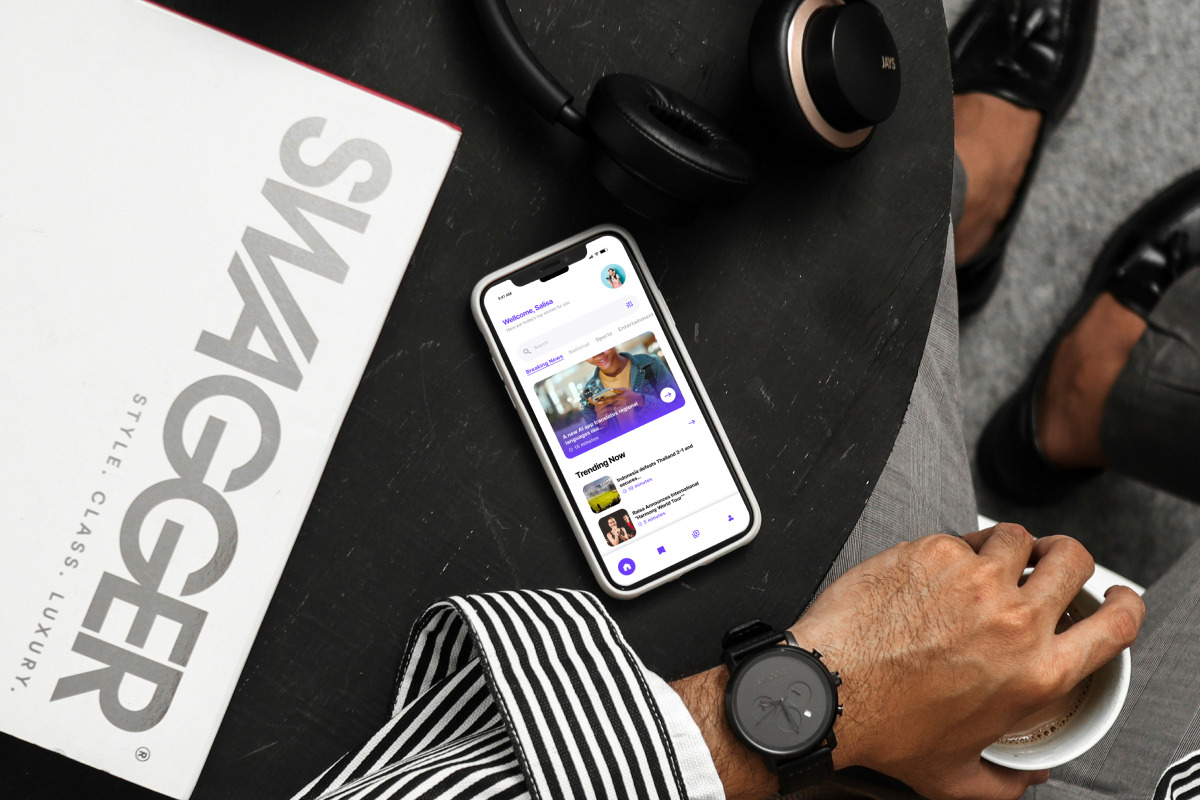 Headli.Ai – Smart AI News App, an App Template by productype1 (Photo 5 of 5)