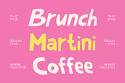 CS Gregory – Quirky Font, a Sans Serif Font by Craft Supply Co. (Thumbnail 2 of 8)