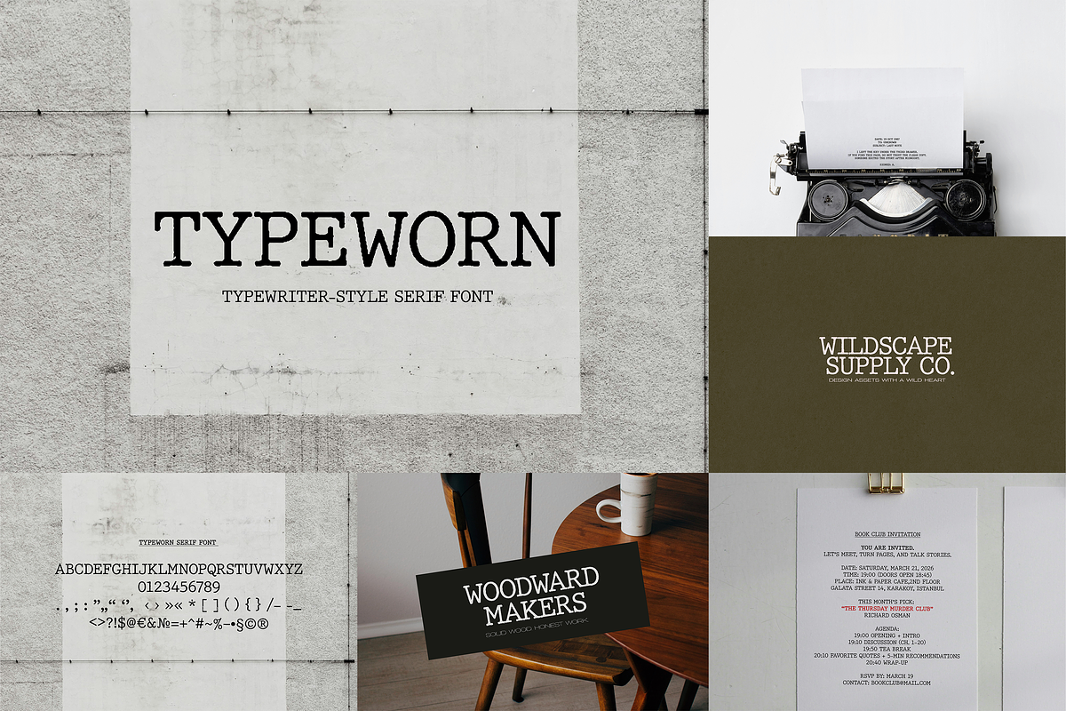 Midnight Archive Gothic Font Bundle, a Serif Font by gafaroff studio (Photo 7 of 11)