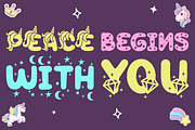 Peppy Pegasus -  Quirky Unicorn Font, a Font by PutraCetol Studio (Thumbnail 4 of 10)