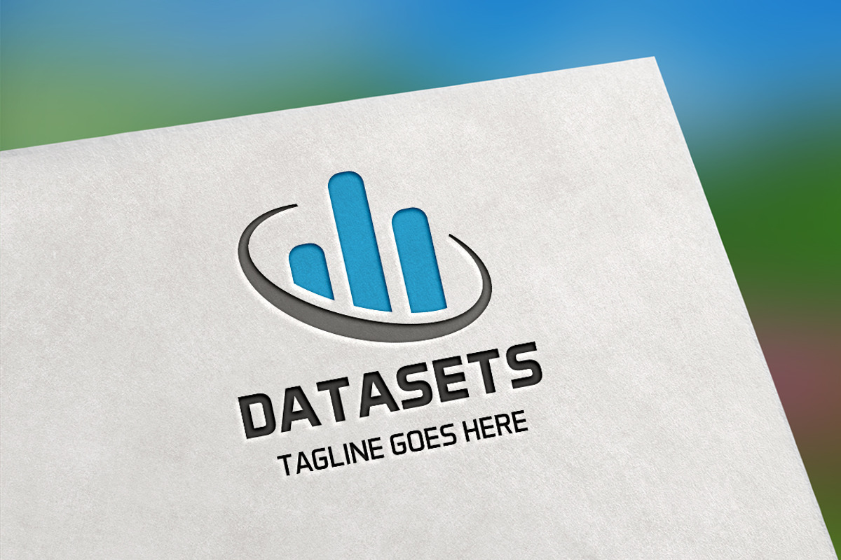 Datasets Logo, a Branding & Logo Template by Design_Planet
