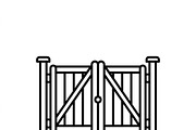 41 Home Security Icon Set, an Outline Icon by adenpinkstore (Thumbnail 12 of 16)