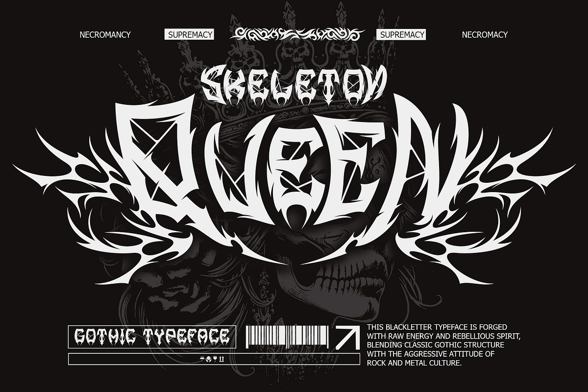 Demon Crown – Gothic Font, a Blackletter Font by Letterara (Photo 4 of 15)