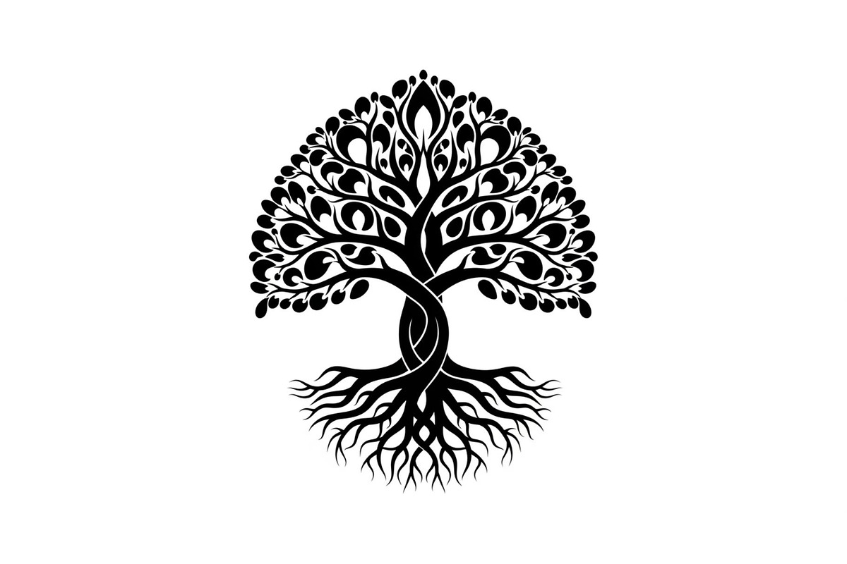 Sacred Tree of Life Vector Bundle, an Illustration by Designs_River (Photo 7 of 51)
