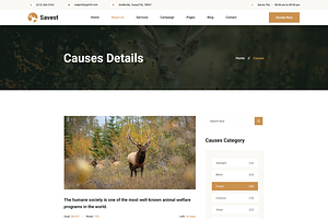 Animal Shelter Website Template