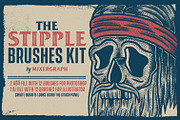 The Stipple Brushes Kit, a Brush Add-On by Mixergraph (Thumbnail 1 of 6)
