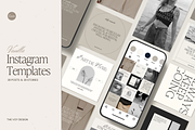 Vanilla Instagram Canva Templates, a Social Media Template by The Voy Design (Thumbnail 1 of 10)