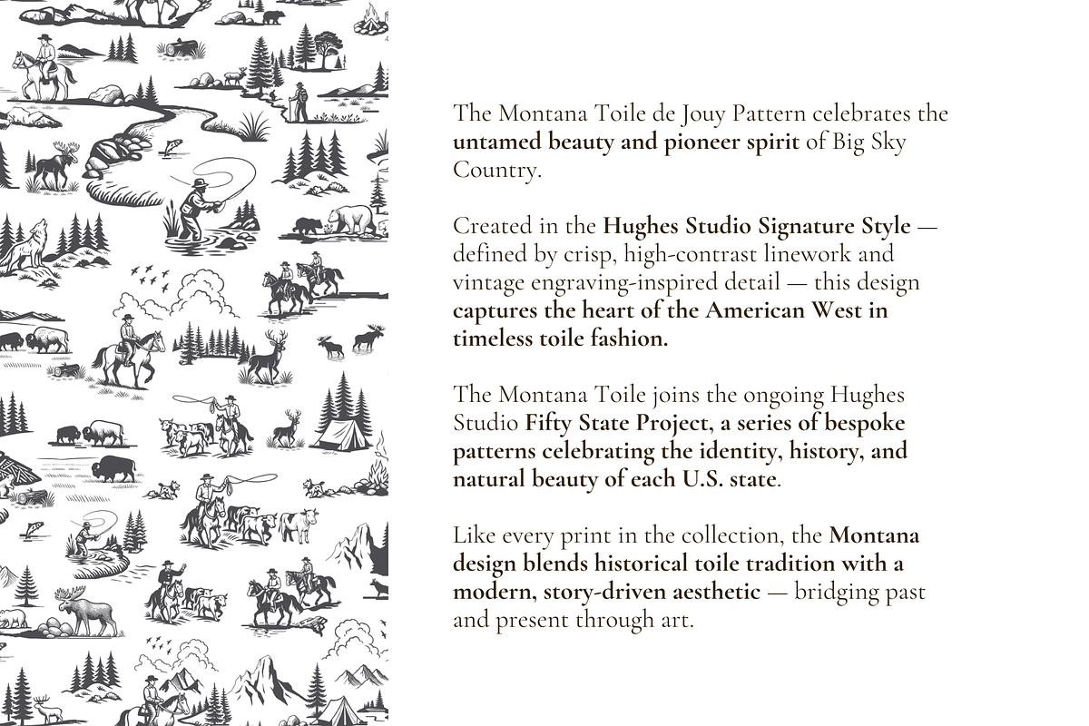 Montana Seamless Pattern Set, a Pattern Graphic by Hughes Studio (Photo 3 of 9)