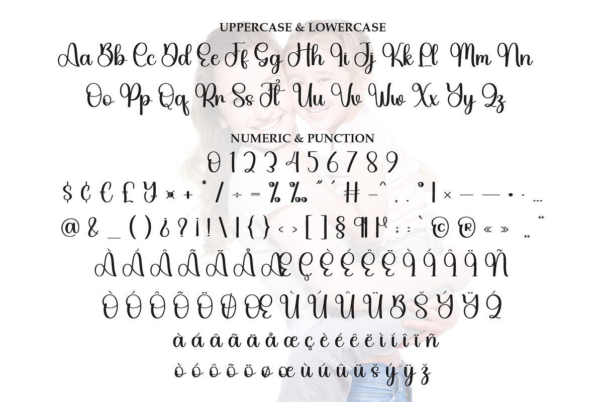 Mother | Script Font, a Handwritten Font by Scratchones (Photo 7 of 9)