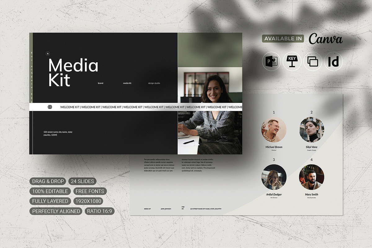 CANVA Presentation Bundle, a Presentation Template by White Graphic (Photo 15 of 27)