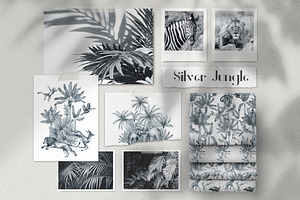 Silver Jungle. Animals & Nature