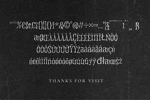 GhostMate - Display Serif Font