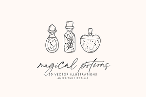 Magical Bundle Vectors & Patterns