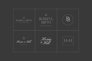 Minimal Logo Kit Templates Vol.3