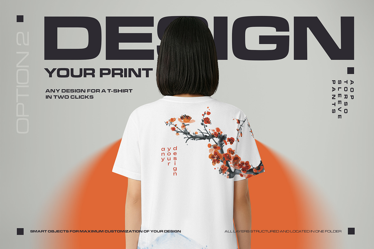 Mockup Woman T-Shirt – Asian Model, a Shirt Mockup by Grow Design Craft Studio (Photo 4 of 7)