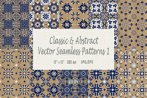 Classic Abstract 33 seamless pattern, a Pattern Graphic by ARTOZEN DIGITAL