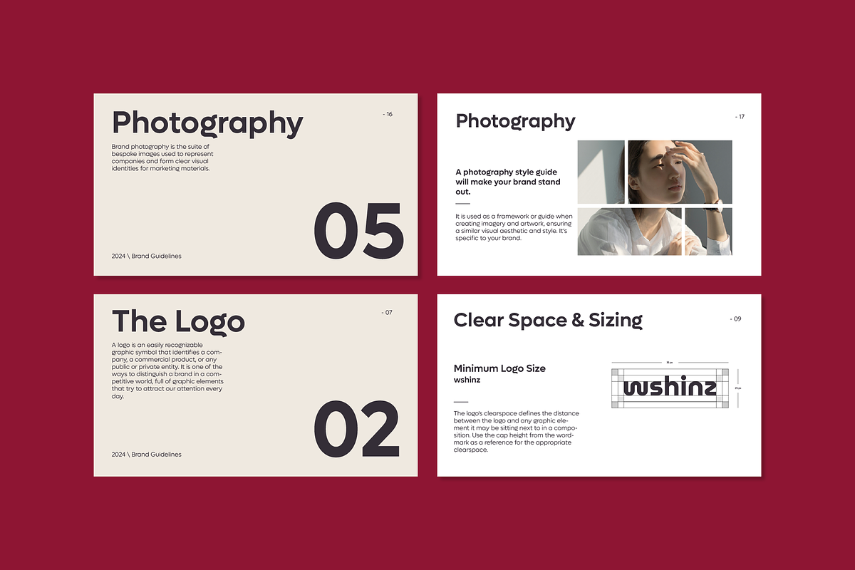 Brand Guidelines Template, a Branding & Logo Template by Nowshinz Shoma (Photo 2 of 6)