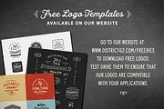 80 Modern Vintage Logos vol 2, a Branding & Logo Template by DISTRICT 62 STUDIO (Thumbnail 12 of 13)