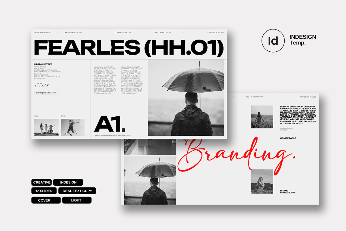 Branding Colorful Portfolio Design, a Presentation Template by Work_Stock (Photo 6 of 6)