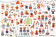 Christmas Bundle Cute Illustrations, a Seasonal Illustration by sceptical cactus (Thumbnail 3 of 62)