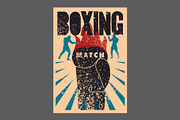 Fight Club grunge vector poster set., a Sport Illustration by PoPaShop (Thumbnail 8 of 8)